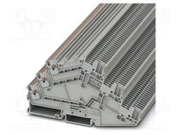 Splice terminal: rail; PTS; PA; L: 64.3mm; terminals: 6; W: 3.5mm