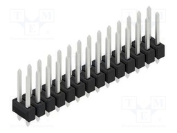 Connector: pin strips; pin header; male; PIN: 28; 2.54mm; THT; 2x14