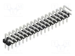 Connector: pin strips; pin header; male; PIN: 34; 2.54mm; THT; 2x17