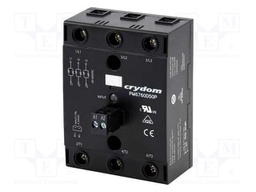 Relay: solid state; Ucntrl: 4÷32VDC; 60A; 48÷600VAC; 3-phase; IP20