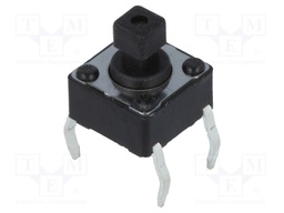 Microswitch TACT; SPST-NO; Pos: 2; 0.05A/12VDC; THT; none; 1N; 7.3mm