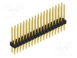 Connector: pin strips; pin header; male; PIN: 36; 2.54mm; THT; 2x18