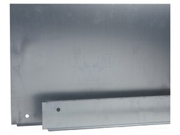 Cable gland plate; galvanised steel; W: 416mm; L: 450mm; D: 1.5mm