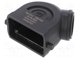 Enclosure: for rectangular connectors; Han Eco B; for cable