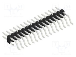 Connector: pin strips; pin header; male; PIN: 32; 2mm; SMT; 2x16