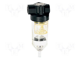 Compressed air filter; BSP 1/4"; Working pressure: 10bar; zinc