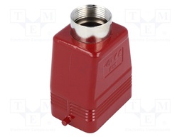 Enclosure: for HDC connectors; 180 °C; size 44.27; hot condition