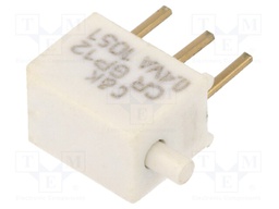 Switch: push-button; Pos: 2; SPDT; 0.1A/4VAC; 0.1A/4VDC; IP57