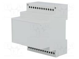 Enclosure: for DIN rail mounting; Y: 90mm; X: 71mm; Z: 71mm; noryl