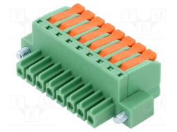 Connector: pluggable terminal block; plug; female; PL; 10A; 300V