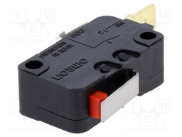 Microswitch SNAP ACTION; with lever; SPST-NO; 16A/250VAC; Pos: 2