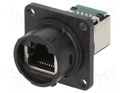 Coupler; PIN: 8; Cat: 5e; unshielded; Layout: 8p8c
