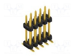 Connector: pin strips; pin header; male; PIN: 10; 2mm; SMT; 2x5; 100V