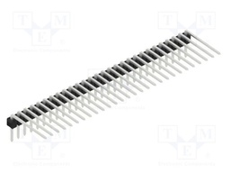 Connector: pin strips; pin header; male; PIN: 28; 2.54mm; THT; 1x28