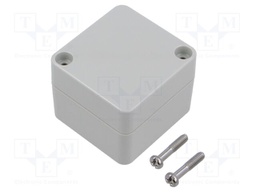 Enclosure: multipurpose; X: 50mm; Y: 52mm; Z: 40mm; 1554; ABS; IP66