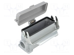 Enclosure: for HDC connectors; C146; size E24; with latch; M25