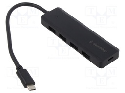 Hub USB; USB A socket x4,USB C socket,USB C plug; USB 3.1