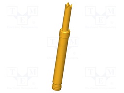 Test needle; Operational spring compression: 4mm; 5A; Ø: 1.8mm