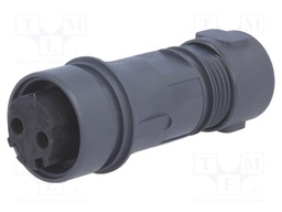 Connector: circular; plug; female; PIN: 2; Buccaneer 6000; UL94V-0