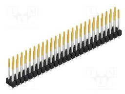 Connector: pin strips; pin header; male; PIN: 52; 2.54mm; THT; 2x26