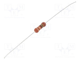 Resistor: metal film; fusible; THT; 15Ω; 500mW; ±5%; Ø3x9mm; axial