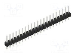 Connector: pin strips; pin header; male; PIN: 21; 2.54mm; THT; 1x21
