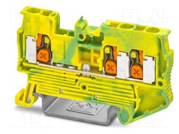 Splice terminal: rail; XT; PA; L: 35.3mm; 0.5÷4mm2; ways: 1; W: 5.2mm