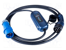 Charger: eMobility; 7.2kW; IP54; IEC 60309 2P+E plug,Type 2; 5m