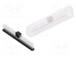 Connector: pin strips; pin header; male; PIN: 60; 2.54mm; SMT; 2x30