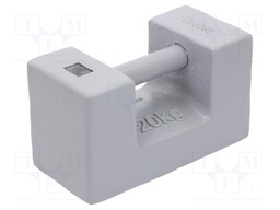 Calibration weight; 20kg; Class: OIML M1; Mat: cast iron