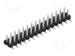 Connector: pin strips; pin header; male; PIN: 30; 2.54mm; SMT; 2x15