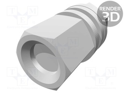 Screw for D-Sub connectors; UNC4-40; Series: AMPLIMITE