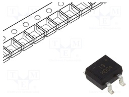 IC: voltage regulator; linear,fixed; 12V; 1A; DPAK; SMD; 0÷125°C