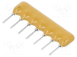 Resistor network: Y; 10kΩ; No.of resistors: 6; THT; 0.2W; ±2%; SIP