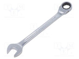 Wrench; combination spanner; 19mm; chromium plated steel