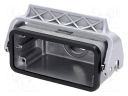 Enclosure: for Han connectors; Han HMC; size 16B; for cable; M25