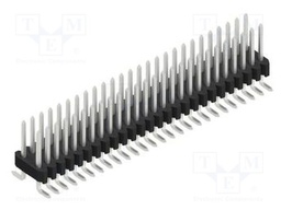 Connector: pin strips; pin header; male; PIN: 52; 1.27mm; SMT; 2x26