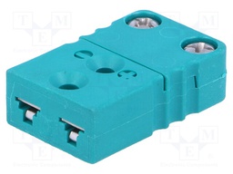 K-type miniature socket; Mat: PVC; 200°C