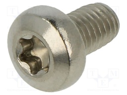 Screw; M5x8; 0.8; Head: button; Torx®; TX25; ISO 14583