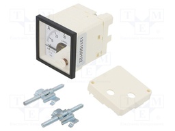 Meter; on panel; analogue; 0÷30A; True RMS; Class: 1,5; 40÷72Hz