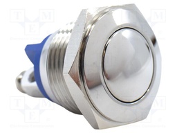 Switch: vandal resistant; Pos: 2; SPST-NO; 2A/48VDC; IP65; OFF-(ON)
