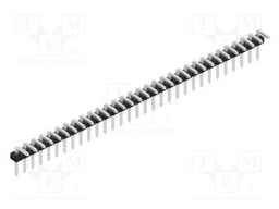 Connector: pin strips; pin header; male; PIN: 31; 2mm; THT; 1x31