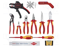 Kit: general purpose; Pcs: 13; Application: for electricians
