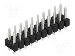 Connector: pin strips; pin header; male; PIN: 20; 2.54mm; THT; 2x10