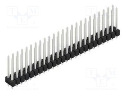 Connector: pin strips; pin header; male; PIN: 48; 2.54mm; THT; 2x24