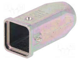 Enclosure: for Han connectors; Han; size 3A; for cable; for latch