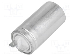 Capacitor: motors, run; 4uF; 425VAC; Ø30x60mm; -25÷85°C; ±5%