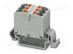 Splice terminal: rail; 32A; 800V; push-in; PA; L: 21.7mm; 0.2÷6mm2