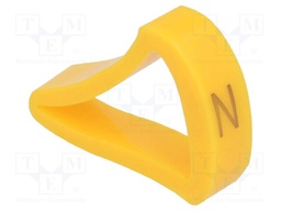 Markers for cables and wires; Label symbol: N; 10÷16mm; H: 21mm