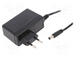 Power supply: switched-mode; 48VDC; 1.25A; Out: 5,5/2,1; 60W; 90%